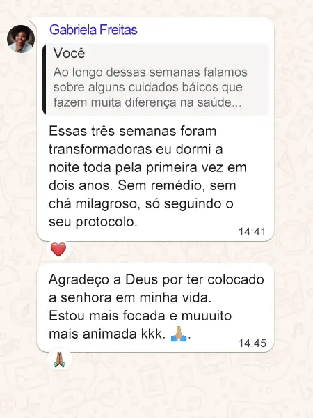 Depoimento de aluna do RAIZ — conversa 2