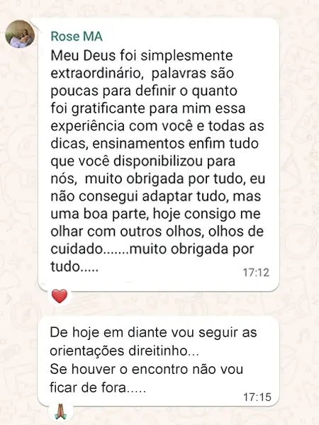 Depoimento de aluna do RAIZ — conversa 4